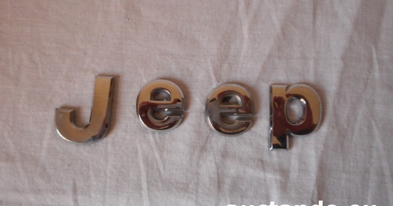Jeep Buchstaben Emblem